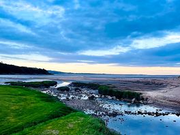 View from access point to beach