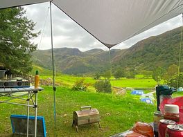 View from our pitch