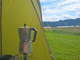 The view from our tent