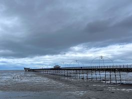De pier van southport