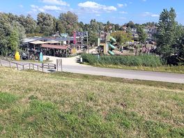 Spacer na plażę widok z góry