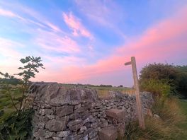 Footpath next to campsite