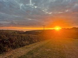 Stunning sunsets. all the campers were stood watching it in awe.