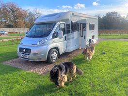 First time at a campsite. chose a good one!!