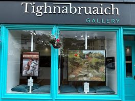 Head to the wonderful tighnabruaich gallery. you will not be disappointed !