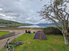 Next to the loch