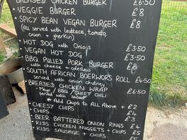 Food menu
