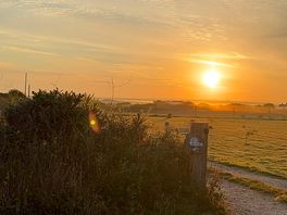Just outside of camp site on way to st agnes beach