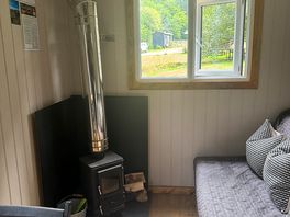 Sofa is a sofa bed and can fit another 2 ppl hut nr 3