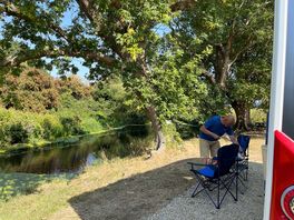 The river