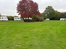 Tourers pitches on lonely farm campsite