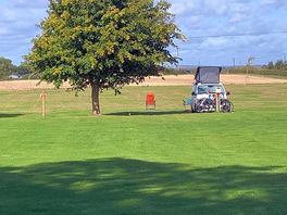 Ein schöner campingplatz