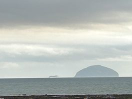 Ailsa craig looking gloomy
