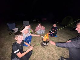 Camp fire are allowed on site