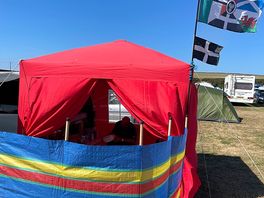 Gazebo and windbreaks