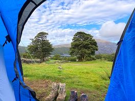 View from our tent!