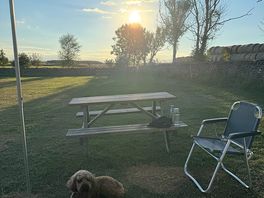 Picnic table included