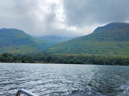 Ferry crossing view