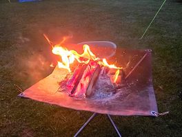 Fire pits are allowed