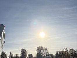 Gorgeous sun shining