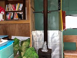 Bookshop caravan