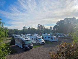 Overview of the caravan park