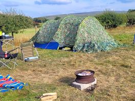 Great size pitches with campfire provided 👌