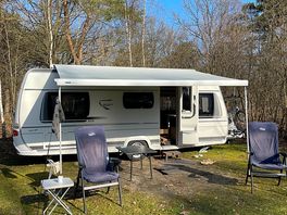 Eerste kampeerweekend vh jaar. we staan super