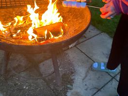 Toasting marshmallows