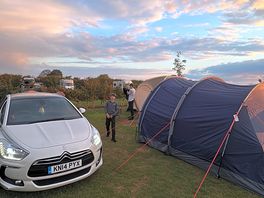 Tent set up