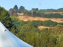 Morning balloons view