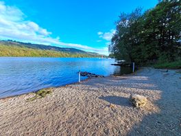 Private beach
