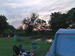 The beautiful sunset