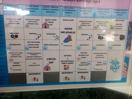 Horarios de actividades