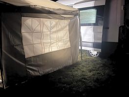 Set up for the night