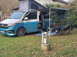 Pitch on campsite