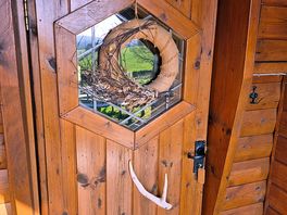 Gorgeous door to our cabin.