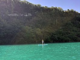 Gorgeous turquoise lake 🩵