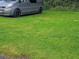 Plenty of room at your pitch and no extra cost for an awning if you have one.