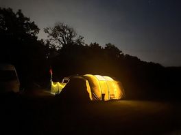 Pitch at night