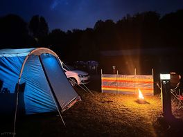 Camp by night