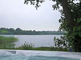 View from hot tub
