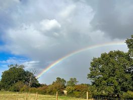 Gorgeous rainbow