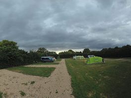 Panoramic view from our tent