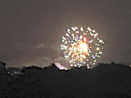 Glastonbury fireworks