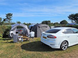 Spacious/ private pitches.