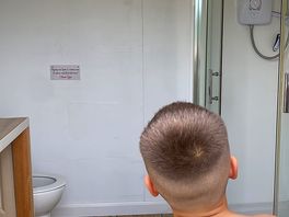Lovely clean shower rooms