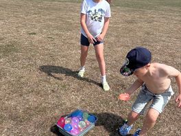 Water balloon fight