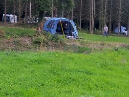 One of the pitches with electricity