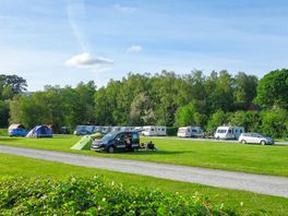 Spacious and well-kept pitches